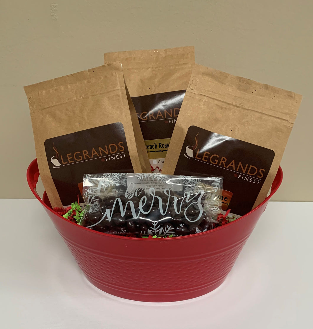 LeGrands Finest Coffee Gift Basket